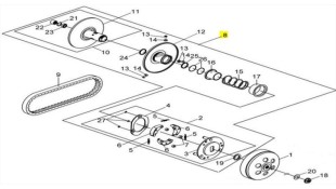 ΑΜΠΡΑΓΙΑΖ ΠΛΗΡΗΣ ΧΩΡΙΣ ΚΑΜΠΑΝΑ SYM CITYCOM/GTS/QUADLANDER ΑΝΤΑΛΛΑΚΤΙΚΑ