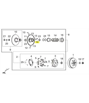 ΟΔΗΓΟΣ ΡΑΟΥΛΟΥ ΟΠΙΣΘΙΟΥ ΦΥΓΟΚΕΝΤΡΙΚΟ SYM