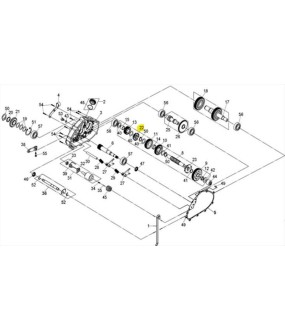 ΒΑΣΗ ΓΡΑΝΑΖΙΩΝ ΔΙΑΦΟΡΙΚΟΥ SYM QUADLANDER 300