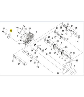 ΓΡΑΝΑΖΙ ΚΙΝΗΣΗΣ SYM QUADLANDER 250 15T