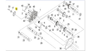 ΓΡΑΝΑΖΙ ΚΙΝΗΣΗΣ SYM QUADLANDER 250 15T