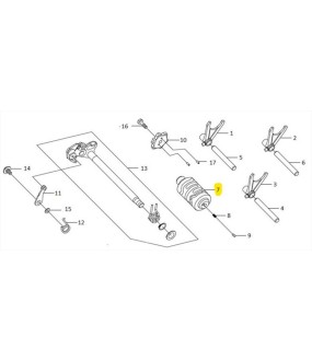 ΜΥΛΟΣ ΤΑΧΥΤΗΤΩΝ SYM VF 185 ΑΝΤΑΛΛΑΚΤΙΚΑ ΜΥΛΟΣ ΤΑΧΥΤΗΤΩΝ SYM VF 185