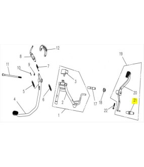 ΛΑΣΤΙΧΟ ΛΕΒΙΕ ΤΑΧΥΤΗΤΩΝ SYM VF 125/185 ΑΝΤΑΛΛΑΚΤΙΚΑ