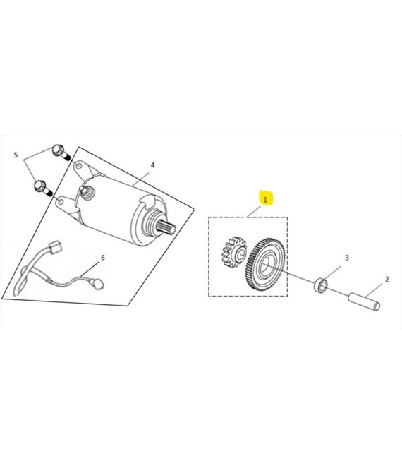ΓΡΑΝΑΖΙ ΜΙΖΑΣ ΔΙΠΛΟ SYM NH-T 200 ELECTRICAL PARTS ΓΡΑΝΑΖΙ ΜΙΖΑΣ ΔΙΠΛΟ SYM NH-T 200