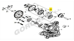 ΚΟΜΠΛΕΡ ΜΙΖΑΣ (ΜΠΙΛΙΟΦΟΡΟΣ) ΜΕ ΓΡΑΝΑΖΙ SYM FIDDLE/ORBIT/SYMPHONY 125 ΑΝΤΑΛΛΑΚΤΙΚΑ