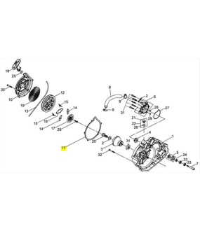 ΦΛΑΝΤΖΑ ΚΑΛΥΜΜΑΤΟΣ ΧΕΙΡΟΜΑΝΙΒΕΛΑΣ SYM QUADRAIDER 600 ΑΝΤΑΛΛΑΚΤΙΚΑ