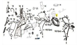 ΦΑΝΟΣ ΕΜΠΡΟΣΘΙΟΣ ΠΛΗΡΗΣ SYM JET 14 125/200 SPARE PARTS