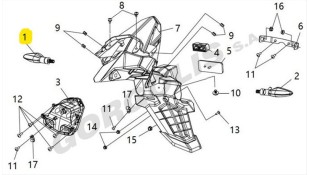ΦΛΑΣ ΟΠΙΣΘΙΟ ΔΕΞΙΟ SYM VF 185