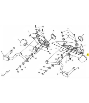 ΦΛΑΣ ΟΠΙΣΘΙΟ ΑΡΙΣΤΕΡΟ SYM QUADRAIDER 600 ΑΝΤΑΛΛΑΚΤΙΚΑ