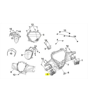 ΔΙΑΚΟΠΤΗΣ ΤΙΜΟΝΙΟΥ ΑΡΙΣΤΕΡΟΣ SYM SYMPHONY ST 50/125/200 ΗΛΕΚΤΡΙΚΑ