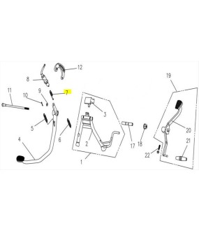 ΕΛΑΤΗΡΙΟ ΒΑΛΒΙΔΑΣ ΣΤΟΠ SYM VF 125/185 ΑΝΤΑΛΛΑΚΤΙΚΑ