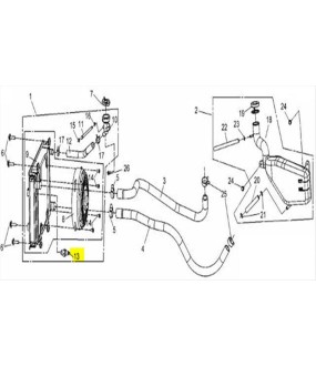 ΒΑΛΒΙΔΑ ΘΕΡΜΟΚΡΑΣΙΑΣ (ΒΕΝΤΙΛΑΤΕΡ) SYM QUADRAIDER 600 ΗΛΕΚΤΡΙΚΑ