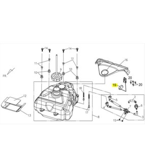 ΦΛΟΤΕΡ ΒΕΝΖΙΝΗΣ SYM QUADLANDER 300 ΗΛΕΚΤΡΙΚΑ