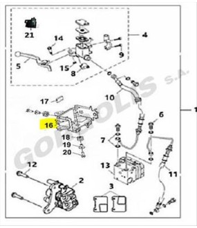 ΒΑΣΗ ABS SYM VF 185 
