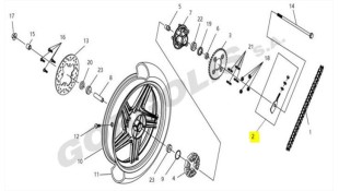 ΡΕΓΟΥΛΑΤΟΡΟΣ ΑΛΥΣΙΔΑΣ SYM VF 125 E4/5 ΑΝΤΑΛΛΑΚΤΙΚΑ