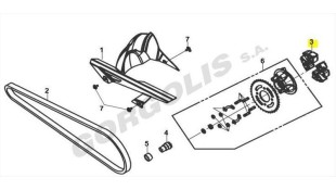 ΣΥΝΕΜΠΛΟΚ ΤΡΟΧΟΥ SYM NH-T/NH-X/VF