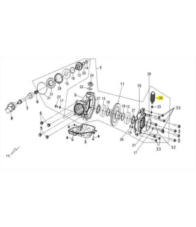 ΦΟΥΣΚΑ ΕΞΑΕΡΩΣΗΣ SYM QUADLANDER/QUADRAIDER ΑΝΤΑΛΛΑΚΤΙΚΑ