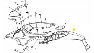 ΚΑΛΥΜΜΑ ΡΕΖΕΡΒΟΥΑΡ SYM QUADRAIDER 600