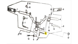 ΝΤΙΖΑ ΦΡΕΝΟΥ ΠΙΣΩ SYM JET 4 50 2T