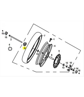 ΑΤΕΡΜΟΝΑΣ ΚΟΝΤΕΡ SYM SYMPHONY / JET 14 / JET X 50/125/150/200 SPARE PARTS
