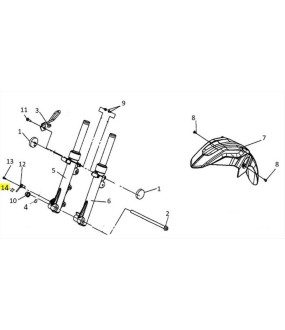 ΑΝΤΙΚΡΑΔΑΣΜΙΚΟ ΒΑΣΗΣ ABS SYM VF 185 E5+ ΑΝΤΑΛΛΑΚΤΙΚΑ