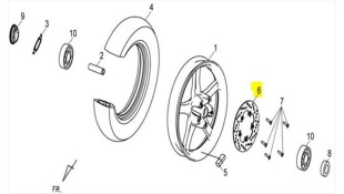 ΔΙΣΚΟΣ ΕΜΠΡΟΣΘΙΟΥ ΦΡΕΝΟΥ ΜΑΥΡΟ SYM HD2 125/200 ΔΙΣΚΟΣ ΕΜΠΡΟΣΘΙΟΥ ΦΡΕΝΟΥ ΜΑΥΡΟ SYM HD2 125/200