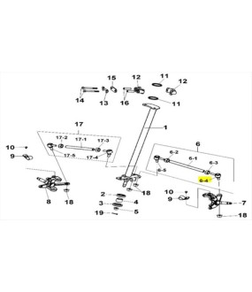 ΜΠΑΛΑΚΙ ΤΙΜΟΝΙΟΥ ΑΡΙΣΤΕΡΟ SYM QUADLANDER 250