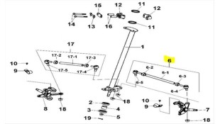 ΑΚΡΟΜΠΑΡΟ ΑΡΙΣΤΕΡΟ SYM QUADLANDER 250 ΑΝΤΑΛΛΑΚΤΙΚΑ