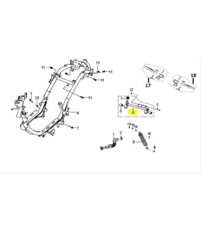 ΒΑΣΗ ΜΗΧΑΝΗΣ ΣΚΕΤΗ SYM JET 4 / FIDDLE / ORBIT ΑΝΤΑΛΛΑΚΤΙΚΑ