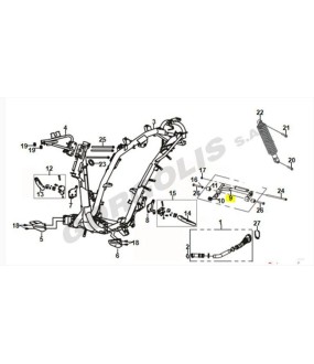 ΒΑΣΗ ΜΗΧΑΝΗΣ ΣΚΕΤΗ SYM JET X/14 ΑΝΤΑΛΛΑΚΤΙΚΑ