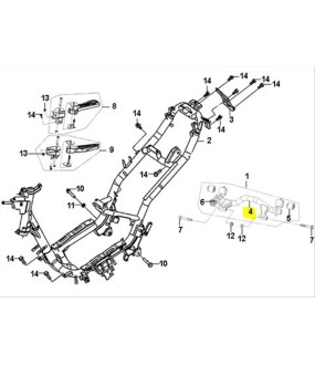 ΒΑΣΗ ΜΗΧΑΝΗΣ SYM JET 4 50 2T ΑΝΤΑΛΛΑΚΤΙΚΑ