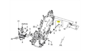ΒΑΣΗ ΣΥΝΕΜΠΛΟΚ ΚΙΝΗΤΗΡΑ SYM GTS 300