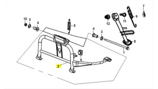 ΣΤΑΝΤ ΚΕΝΤΡΙΚΟ SYM JET 14 125/200 A/C