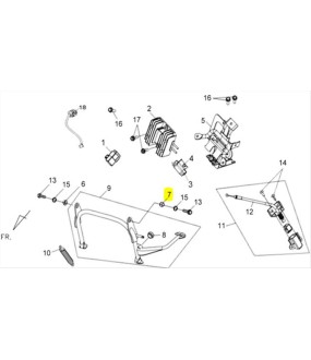 ΑΠΟΣΤΑΣΗ ΒΙΔΑΣ ΚΕΝΤΡΙΚΟΥ ΣΤΑΝΤ SYM COMBIZ 125