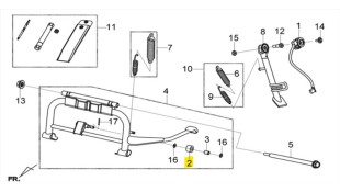 ΑΝΤΙΚΡΑΔΑΣΜΙΚΟ ΣΤΑΝΤ SYM SPARE PARTS