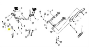 ΣΤΑΝΤ ΠΛΑΙΝΟ SYM VF 125i ΑΝΤΑΛΛΑΚΤΙΚΑ