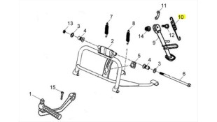 ΕΛΑΤΗΡΙΟ ΠΛΑΙΝΟΥ ΣΤΑΝΤ SYM 6.5cm