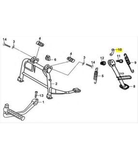 ΒΑΣΗ ΕΛΑΤΗΡΙΟΥ ΣΤΑΝΤ SYM FIDDLE/JET/ORBIT/SYMPHONY