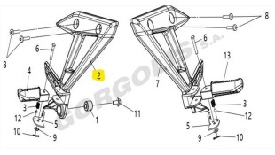 ΒΑΣΗ ΜΑΣΠΙΕ ΣΥΝΕΠΙΒΑΤΗ ΔΕΞΙΑ ΣΚΕΤΗ SYM VF 125 ΒΑΣΗ ΜΑΣΠΙΕ ΣΥΝΕΠΙΒΑΤΗ ΔΕΞΙΑ ΣΚΕΤΗ SYM VF 125