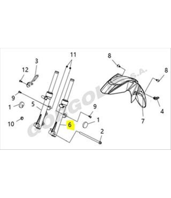 ΚΑΛΑΜΙ ΑΡΙΣΤΕΡΟ ΠΛΗΡΕΣ SYM VF 185 ΑΝΤΑΛΛΑΚΤΙΚΑ ΚΑΛΑΜΙ ΑΡΙΣΤΕΡΟ ΠΛΗΡΕΣ SYM VF 185