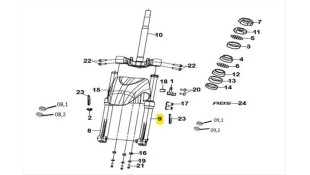 ΚΑΛΑΜΙ ΑΡΙΣΤΕΡΟ ΠΛΗΡΕΣ SYM SYMPHONY ST 125/200 E5 ΚΑΛΑΜΙ ΑΡΙΣΤΕΡΟ ΠΛΗΡΕΣ SYM SYMPHONY ST 125/200 E5