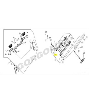ΨΑΛΙΔΙ ΟΠΙΣΘΙΟ SYM VF 125