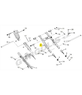 ΨΑΛΙΔΙ ΟΠΙΣΘΙΟ SYM VF 185