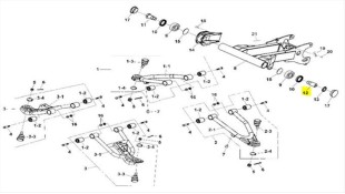 ΒΙΔΑ ΡΟΥΛΕΜΑΝ ΨΑΛΙΔΙΟΥ ΑΡΙΣΤΕΡΗ SYM QUADLANDER 250 / 250SR SPARE PARTS