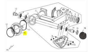 ΚΑΛΥΜΜΑ ΨΑΛΙΔΙΟΥ SYM QUADLANDER 300