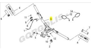 ΤΙΜΟΝΙ SYM VF 125 ΤΙΜΟΝΙ SYM VF 125