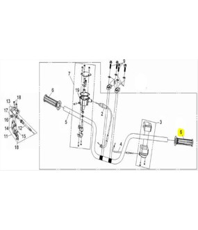 ΧΕΙΡΟΛΑΒΗ ΑΡΙΣΤΕΡΗ-ΔΕΞΙΑ SYM QUADLANDER 200/250/300/600 ΑΝΤΑΛΛΑΚΤΙΚΑ