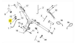 ΣΚΡΙΠ ΓΚΑΖΙΟΥ ΚΑΤΩ SYM VF 185 ΣΚΡΙΠ ΓΚΑΖΙΟΥ ΚΑΤΩ SYM VF 185