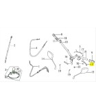 ΜΑΝΕΤΑ ΦΡΕΝΟΥ ΑΡΙΣΤΕΡΗ ΜΑΥΡΗ SYM DD50