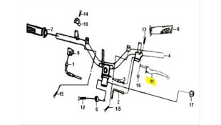 ΜΑΝΕΤΑ ΦΡΕΝΟΥ ΑΡΙΣΤΕΡΗ SYM ORBIT 50